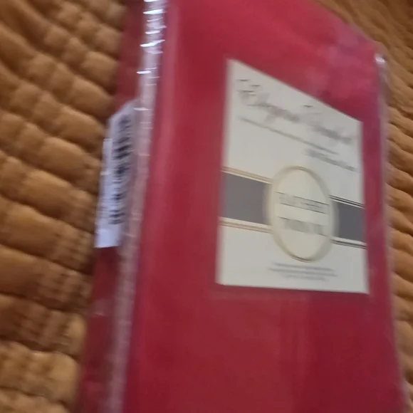 Red Flat Sheet Twin/XL - Picture 2 of 5